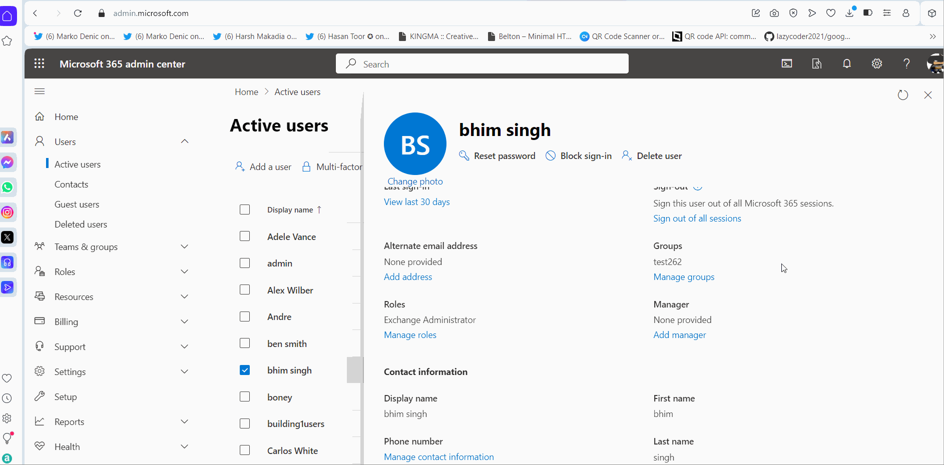 Assigning Security Administrator Role Demo 2