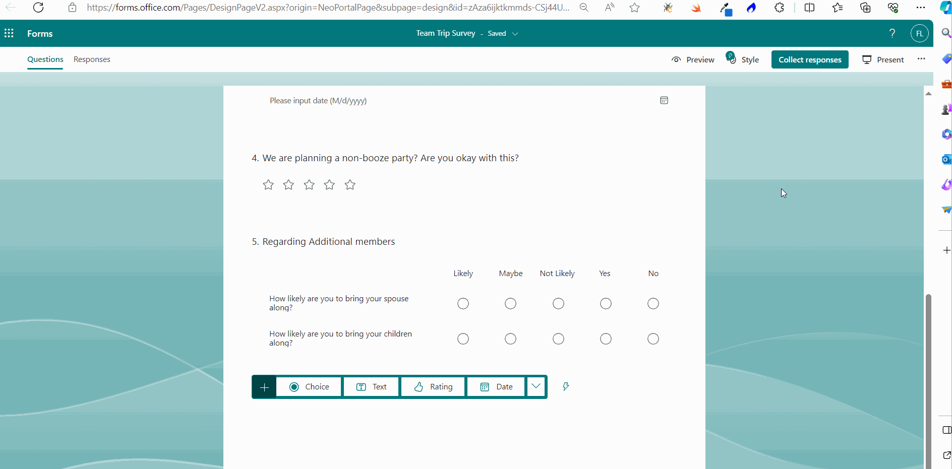 Image shows how a net promoter-based survey question can be created