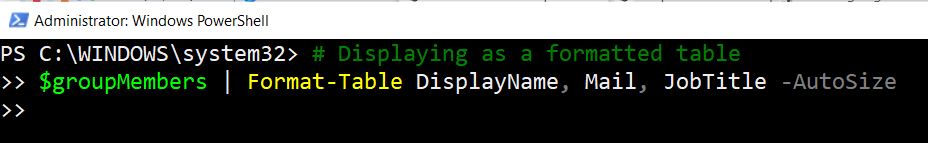 Enhancing Graph PowerShell Script for listing Microsoft 365 Group Owners with progress indicators.