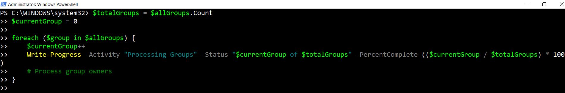 Enhancing Graph PowerShell Script for listing Microsoft 365 Group Members with output formatting.